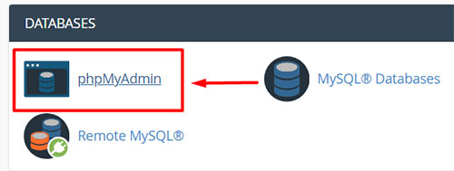 cpanel copy database